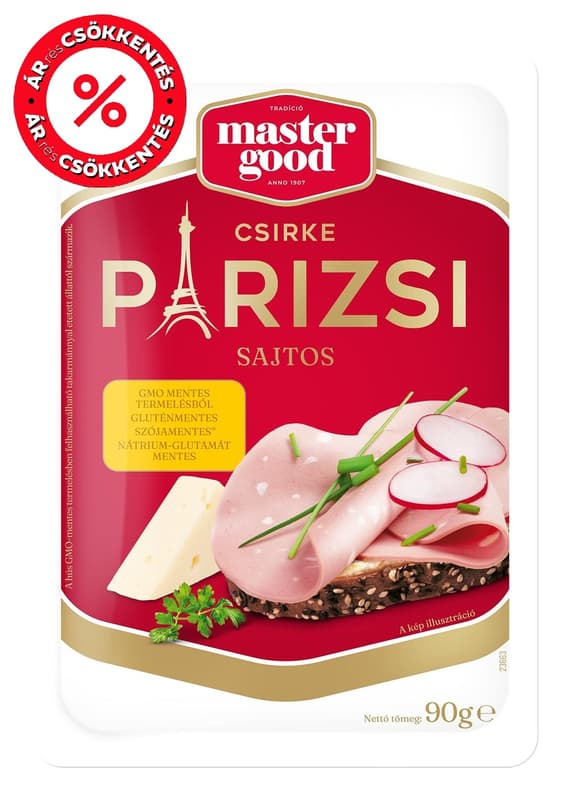 Master Good csirke párizsi sajtos