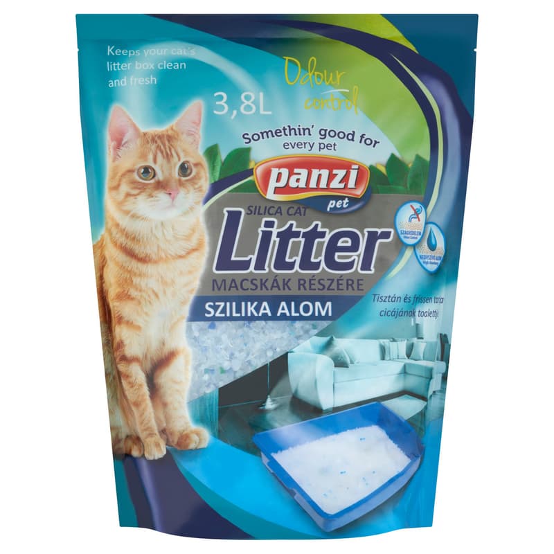 Panzi Macskaalom Silica Natúr (3,8 liter)