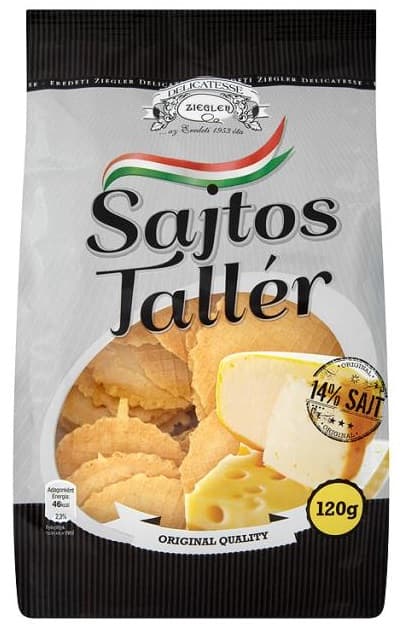 Ziegler sajtos mini tallér - natúr