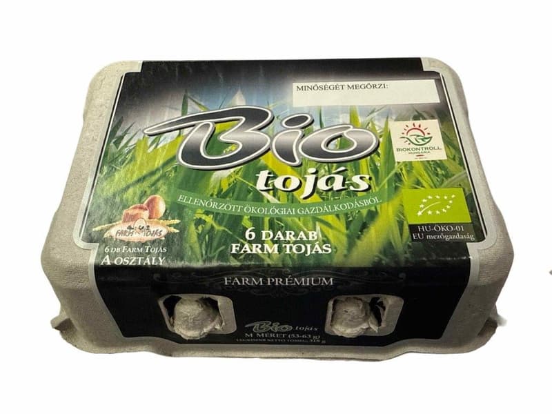 Farm Tojás Organic Eggs