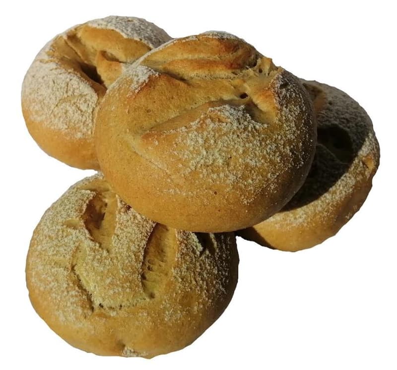 Piszkei Öko BIO rusztikus zsemle, 4 db, védőgázas csomagolásban