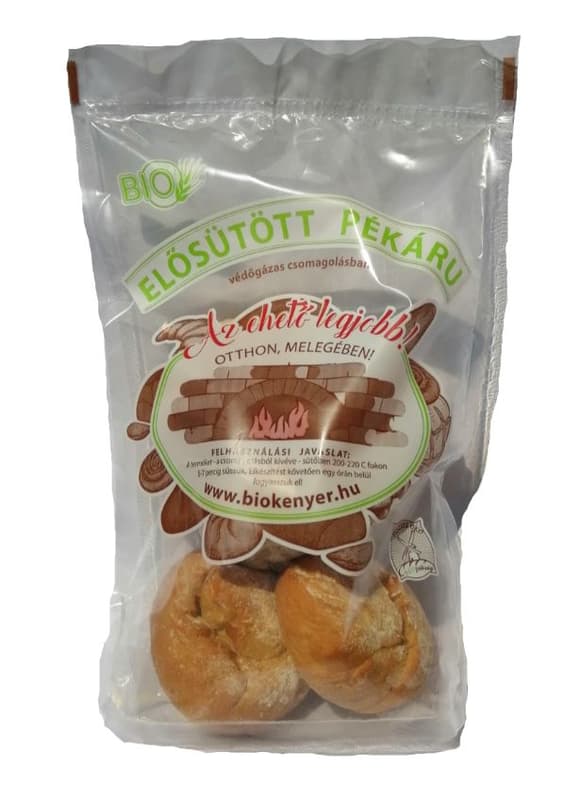 Piszkei Öko BIO rusztikus zsemle, 4 db, védőgázas csomagolásban