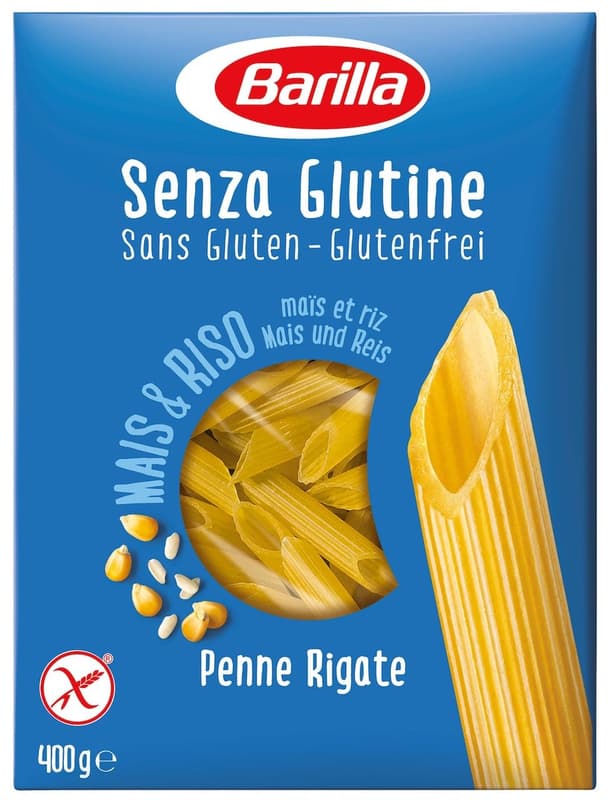Barilla Penne Rigate gluténmentes apró száraztészta