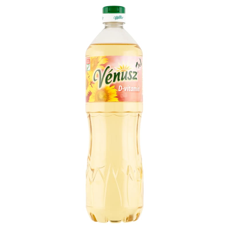 Venus Immuno D is a refined sunflower cooking oil with added vitamin D.