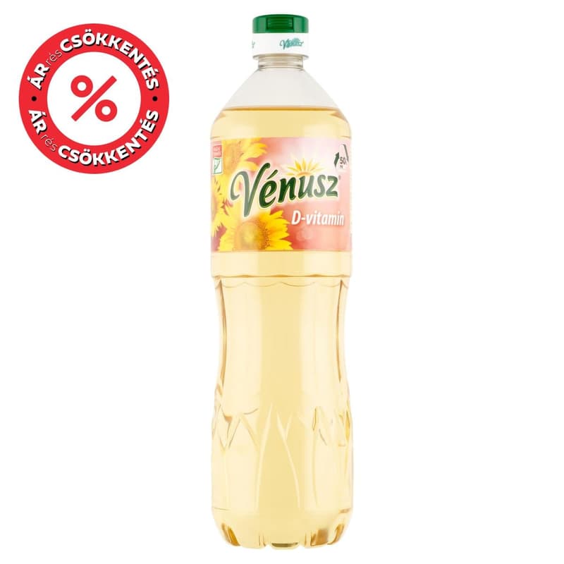 Venus Immuno D is a refined sunflower cooking oil with added vitamin D.