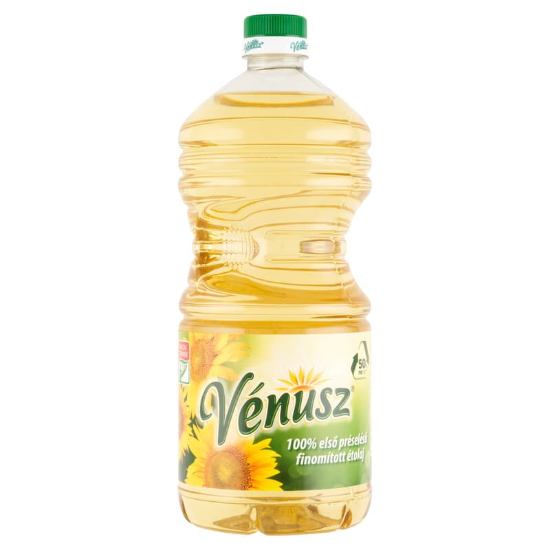 Venus first pressed, refined sunflower cooking oil
