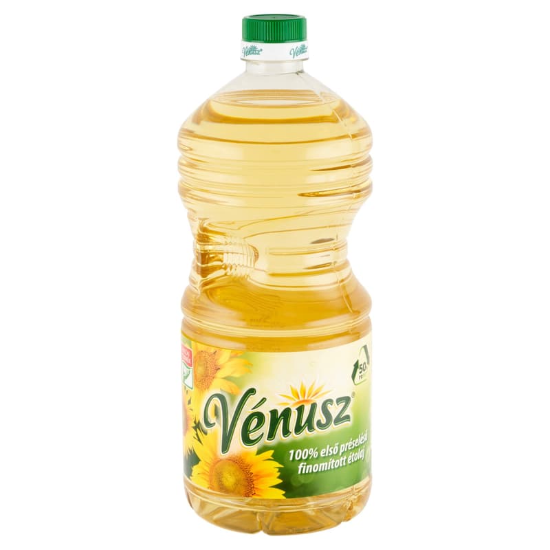 Venus first pressed, refined sunflower cooking oil