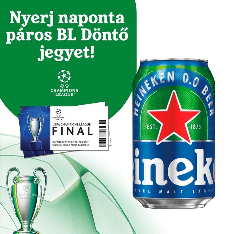 Heineken alkoholmentes világos sör