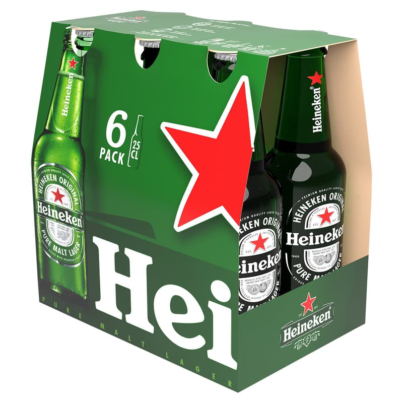 Heineken premium light beer 5% multipack