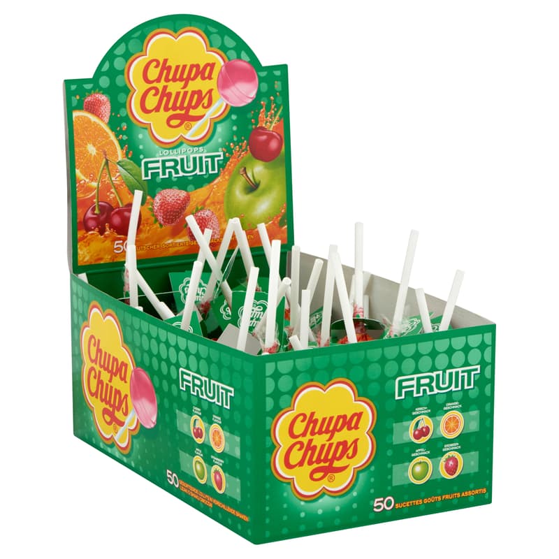 Chupa Chups vegyes gyümölcsízesítésű nyalóka