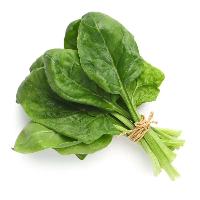 Spinach packed