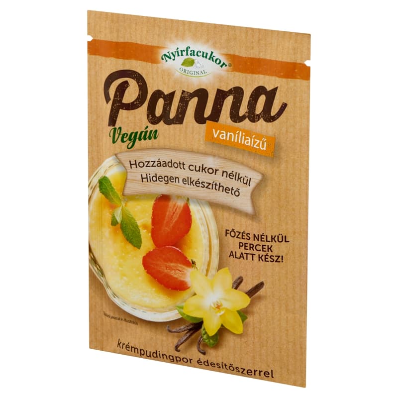 Nyírfacukor Panna - Vaníliaízű krémpudingpor édesítőszerrel