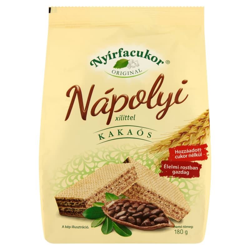 Nyírfacukor Original - Kakaós nápolyi xilittel