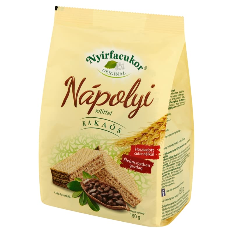 Nyírfacukor Original - Kakaós nápolyi xilittel
