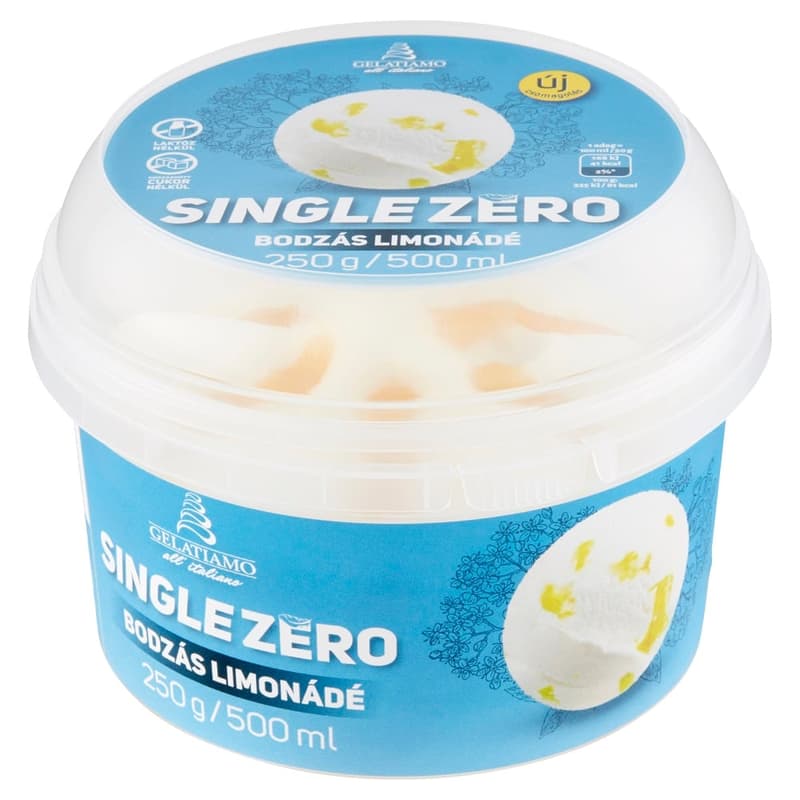 Single Zero Bodzás Limonádé jégkrém
