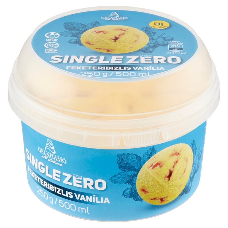 Single Zero Blackcurrant Vanilla Ice Cream