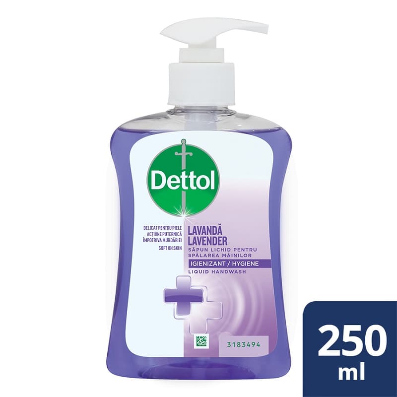 Dettol Pumped Liquid Soap Soothing Lavender