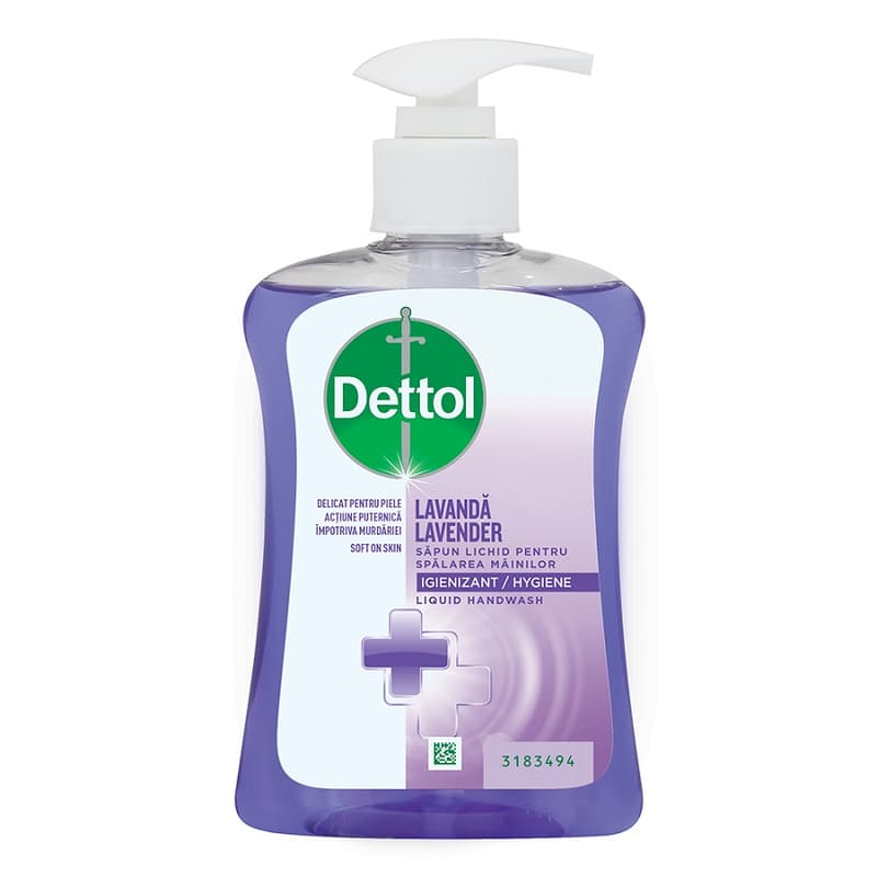 Dettol Pumped Liquid Soap Soothing Lavender