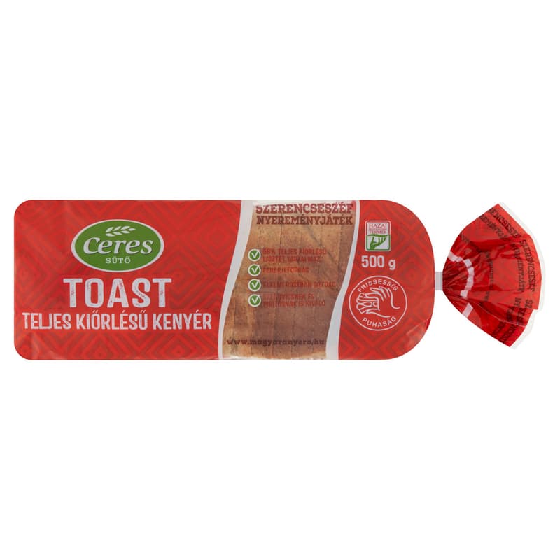 Ceres Sütő Wholegrain Toast Bread