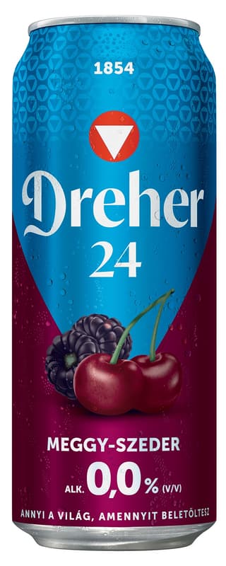 Dreher is a blend of 24 cherry and blackberry flavored drinks and non-alcoholic light beer