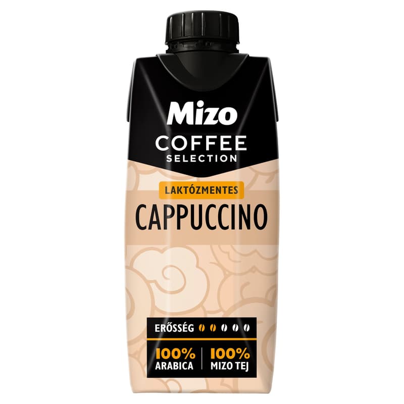 Mizo Coffee Selection Cappuccino UHT Lactose-free Semi-skimmed Coffee Milk
