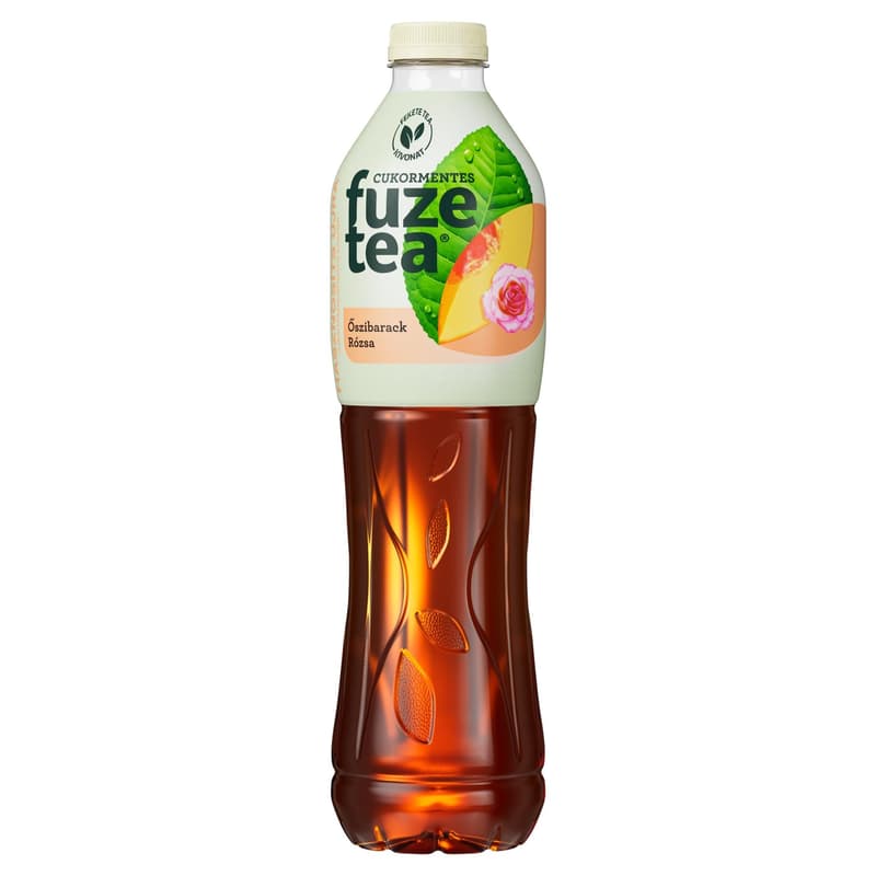Fuzetea Zero energy-free peach and rose flavoured soft drink with sweeteners