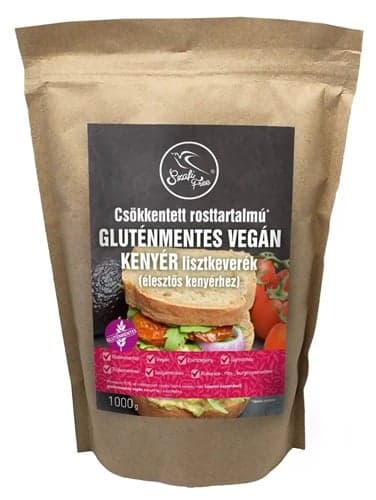 Szafi Free reduced fibre vegan bread flour mix for yeast breads (gluten free)