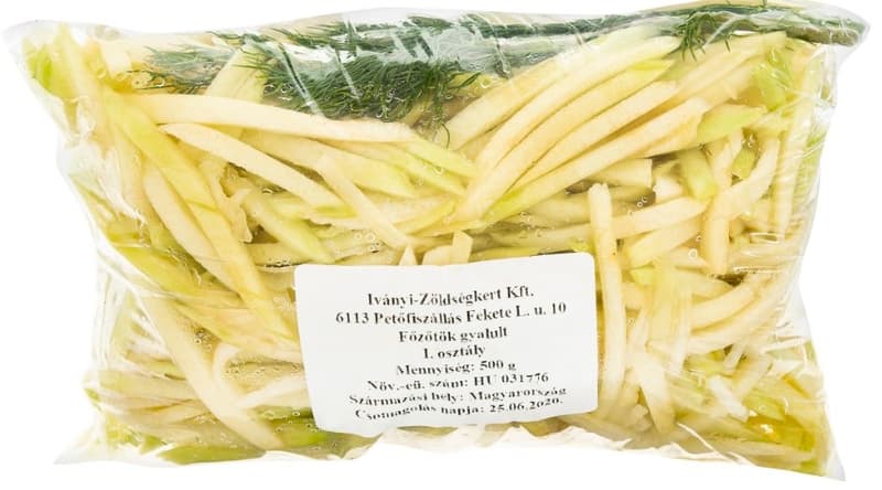 Hazai gyalult főzőtök, csomagolt