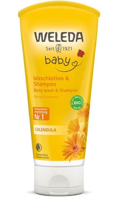 Weleda Calendula Baba tusfürdő és sampon