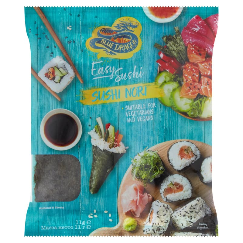 Blue Dragon sushi nori sub base