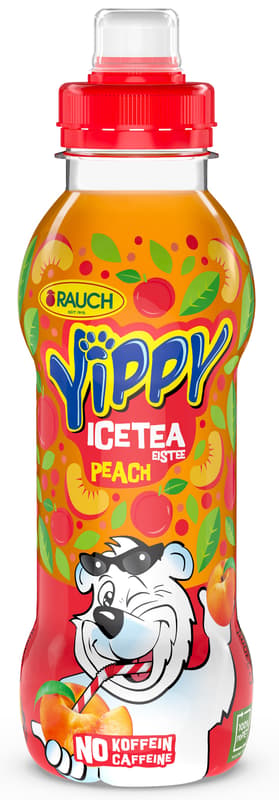 Yippy Koffeinmentes Ice Tea - Őszibarackos