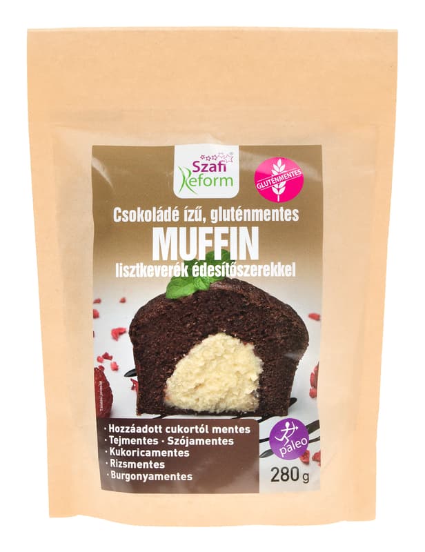 Szafi Reform chocolate muffin flour mix with sweetener (gluten free)