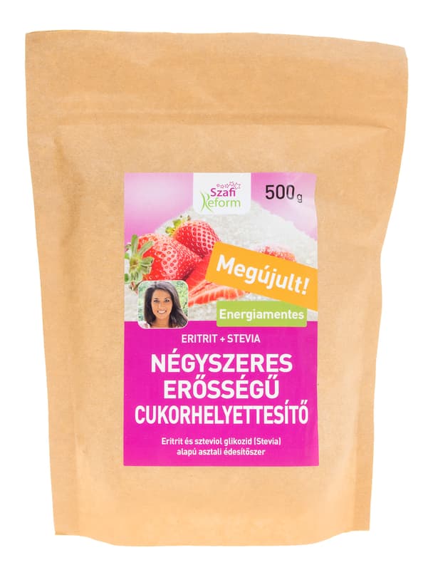 Szafi Reform paleo négyszeres erősségű cukorhelyettesítő eritrit+stevia