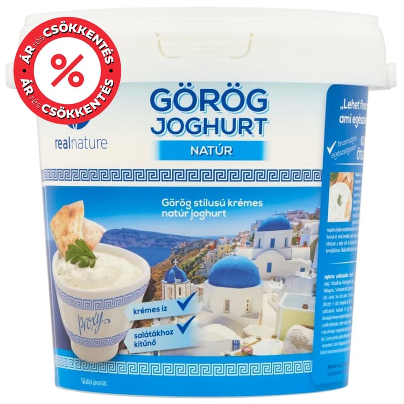 Real Nature Proxy Natural Greek Yogurt