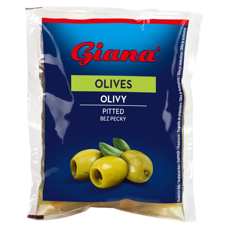 Giana Green Olives with seeds