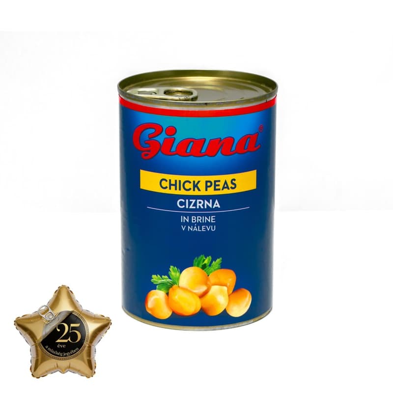Giana csicseriborsó sós lében (400 g)