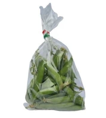 Green peas, packaged