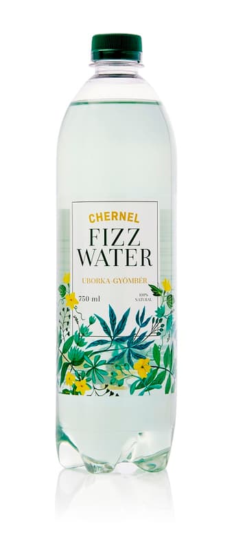 Fizz Water Cucumber-Ginger flavored slightly carbonated soft drink