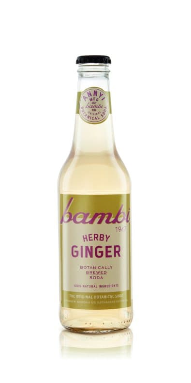 BAMBI Herby Ginger prémium fermentált üdítőital