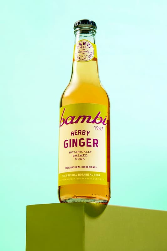 BAMBI Herby Ginger prémium fermentált üdítőital