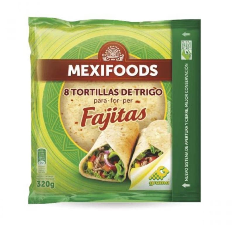 Mexifoods Tortilla - 20 cm, 8 darab
