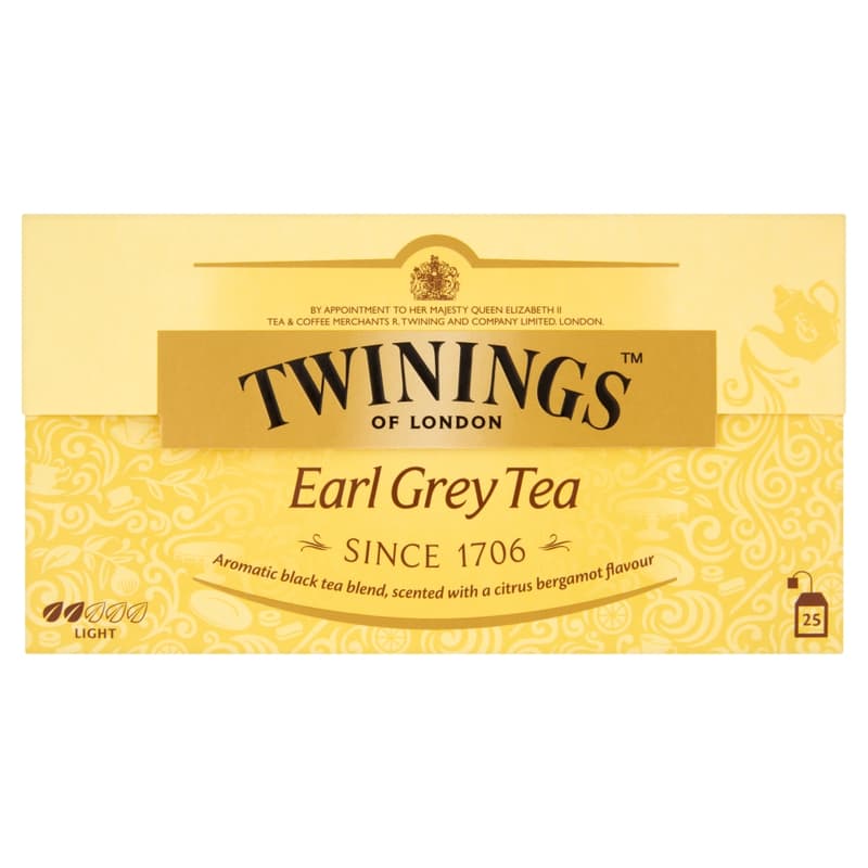 Twinings Earl Grey filteres tea