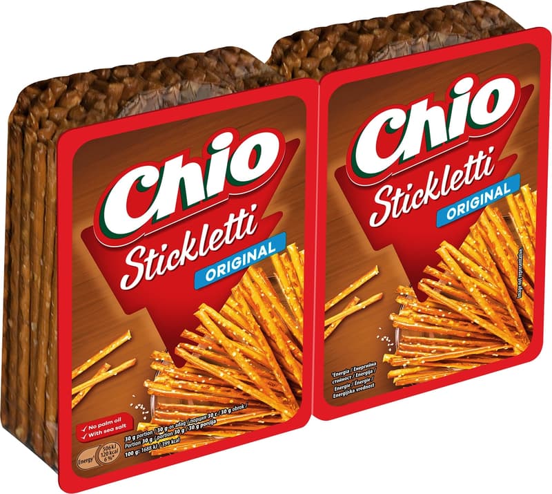 Chio Stickletti tálcás