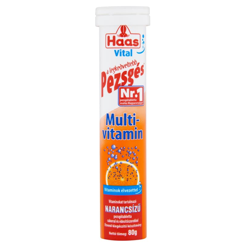 Haas Effervescent tablets multivitamin