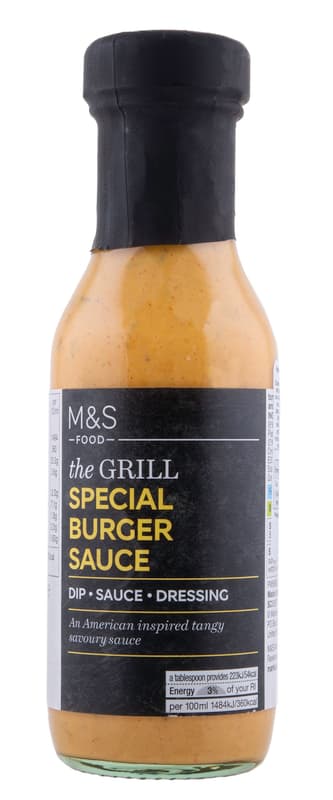 Marks & Spencer Tomato Mustard Sauce with Cucumber and Dill Oil