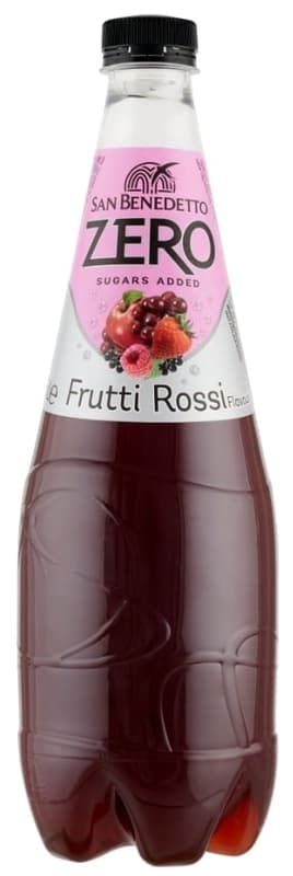 San Benedetto Zero Frutti Rossi alkoholmentes szénsavas gyümölcsízű üdítőital édesítőszerrel