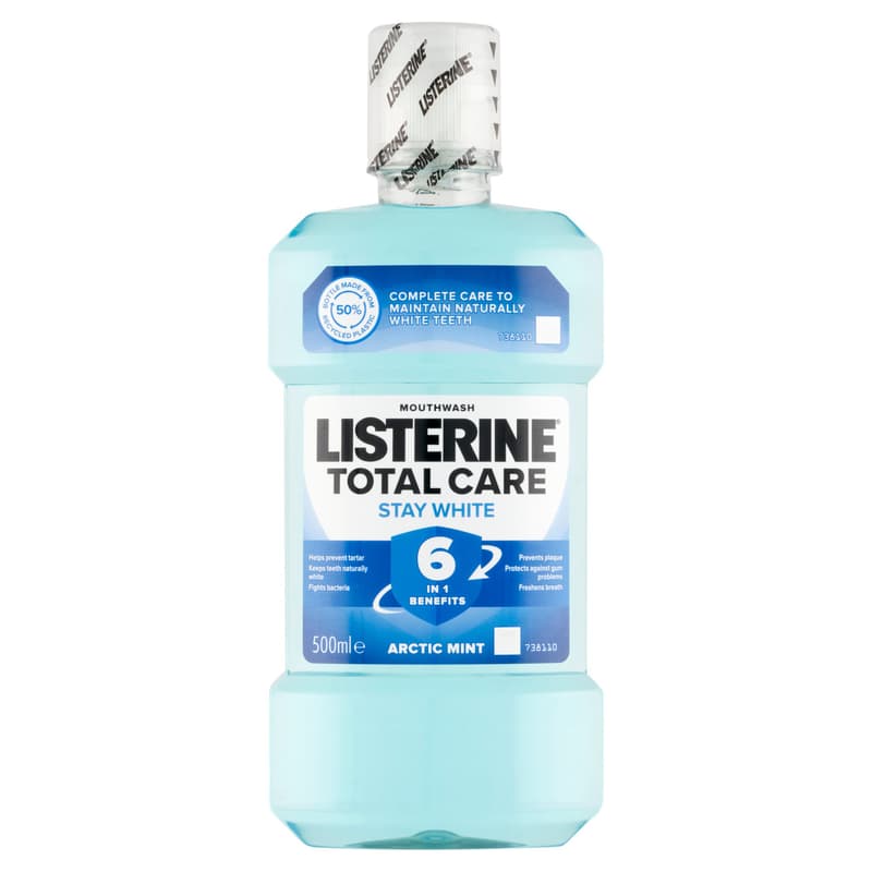 Listerine Total Care Stay White szájvíz