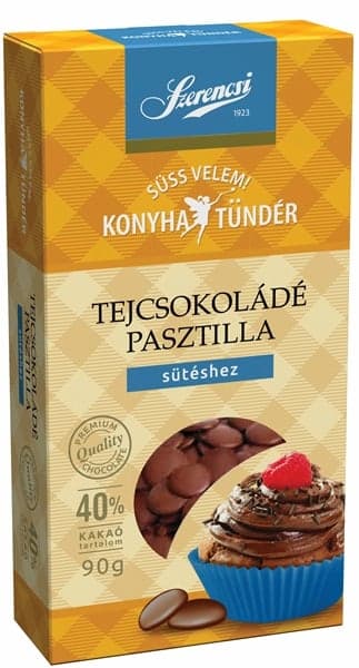 Szerencsi Konyhatündér - Tejcsokoládé pasztilla