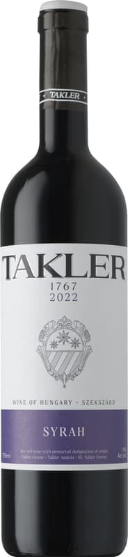 Takler Syrah Szekszárd
