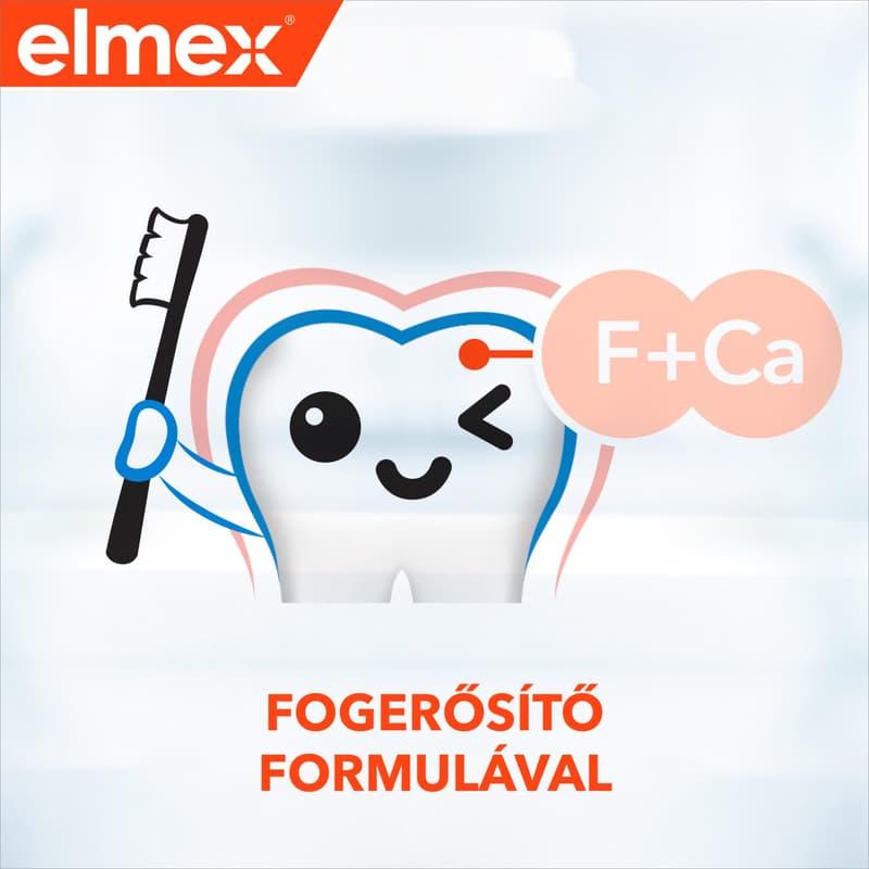 elmex Junior gyerek fogkrém 6-12 éves gyermekeknek